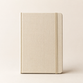 Planner settimanale non datato con copertina crema ed elastico