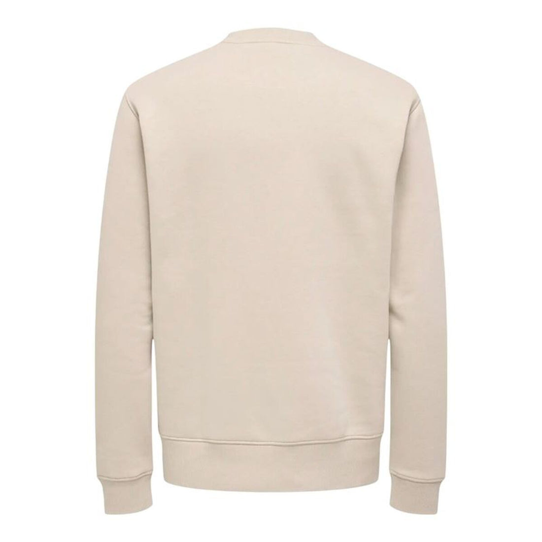Felpa Uomo Senza Cappuccio Only & Sons Onsdawson Bianca